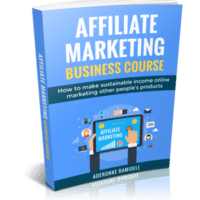 Affiliate Marketing Business Course